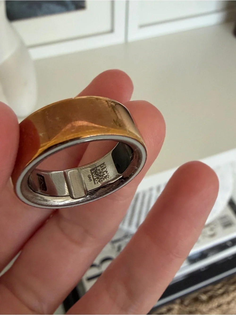 Oura Ring 4 RoseGold (sz 8)